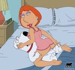  anus balls bed bestiality breasts brian_griffin butt canine cum cum_in_pussy cum_inside dog family_guy female feral human interspecies lois_griffin luberne lying male male/female mammal nipples orgasm penetration penis sitting tongue vaginal vaginal_penetration 