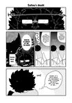  anthro clothing comic english_text feline fur male mammal monochrome saitou text translated yakantuzura 