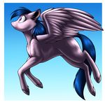  2015 equine fan_character female feral flying foxenawolf friendship_is_magic hooves mammal my_little_pony pegasus sky solo wings 