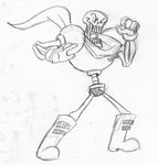  armor bone boots clothing footwear gloves male monochrome not_furry papyrus_(undertale) praiz skeleton sketch smile solo undertale 