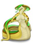  breasts fefairy female forked_tongue naga nude pussy reptile scalie snake solo tongue 