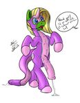  animal_genitalia ball_gag balls cum cum_on_ground cutie_mark denton dragon equine erection fan_character feral gag horn horse horsecock hybrid male mammal my_little_pony orgasm penis rubber solo standing suit tail_cock transformation unicorn 