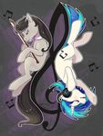  duo earth_pony equine female friendship_is_magic horn horse keshikins mammal my_little_pony octavia_(mlp) pony unicorn vinyl_scratch_(mlp) 