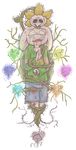  &lt;3 2015 alpha_channel asriel_dreemurr blood caprine creepy crying duo fear flora_fauna flowey_the_flower goat long_ears male mammal monster plant simple_background solo_focus tears thorns transparent_background undertale vines wounded 