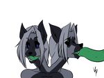  animated canine fox kpnsfw mammal open_mouth oral smile tentacles vira_and_viana 