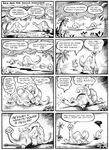  chase comic dialogue dinosaur humor joel_beck male male/male 