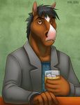 anthro bojack_horseman bojack_horseman_(character) equine horse ifus male mammal solo 