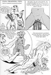 big_penis breasts canine comic cum cum_in_pussy cum_inside dialogue equine female from_behind insertion karno leash male male/female mammal penetration penis perri_french_green pussy size_difference small_breasts training vaginal vaginal_insertion vaginal_penetration 