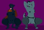  2018 alligator anthro areola bea_(nitw) breasts clothing colored crocodilian duo feet feline female garter_belt garter_straps large_resolution legwear mae_(nitw) mammal night_in_the_woods notched_ear pussy red_eyes reptile scalie simple_background skullman777 slightly_chubby stockings tongue video_games yellow_sclera 