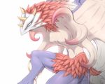  breasts digitigrade feathers female final_fantasy kajinchu valefor video_games white_eyes wings wyvern 