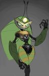  female green_eyes machine my_life_as_a_teenage_robot robot solo unknown_artist vexus 