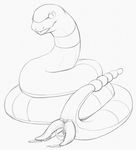  2015 cum cum_on_ground cum_on_penis cum_string ekans erection feral hemipenes looking_at_viewer male monochrome multi_penis naughty_face nintendo pencil_(artwork) penis pok&eacute;mon presenting presenting_penis reptile scalie simple_background sketch slit_pupils snake solo tongue tongue_out traditional_media_(artwork) video_games white_background yaroul 