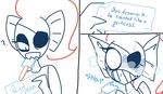  ? english_text eye_patch eyewear female fish hair marine monster popsicle red_hair solo sweat text the_weaver undertale undyne 