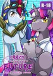  2015 comic english_text equine fan_character female feral horn male mammal my_little_pony pegasus text unicorn vavacung wings 