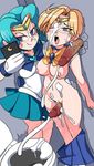  bigdead93 bishoujo_senshi_sailor_moon blonde_hair blue_eyes blue_skirt blush bow breasts cellphone choker cum ejaculation exhibitionism facial gem glory_hole gloves green_eyes hetero highres inverted_nipples kaiou_michiru large_breasts long_hair magical_girl multiple_girls multiple_penises nipples one_eye_closed outer_senshi penis phone pussy sailor_neptune sailor_senshi sailor_uranus self_shot short_hair skirt skirt_pull smartphone ten'ou_haruka thigh_sex tiara toilet toilet_seat uncensored white_gloves yellow_bow 