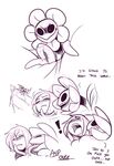  female flowey_the_flower human kayla-na mammal protagonist_(undertale) pussy undertale 