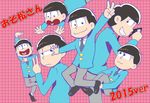  60s bad_id bad_pixiv_id brothers commentary_request male_focus matsuno_choromatsu matsuno_ichimatsu matsuno_juushimatsu matsuno_karamatsu matsuno_osomatsu matsuno_todomatsu multiple_boys oldschool osomatsu-kun osomatsu-san sextuplets sheeeh! siblings sigemi_(sochami1985) 