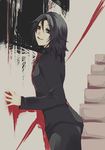  black_hair blood gakuran jaibo jaibo_(litchi_hikari_club) litchi_hikari_club school_uniform 