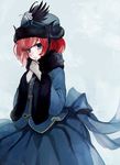  bad_id bad_pixiv_id blue_eyes coat copyright_request gloves hat ikeuchi red_hair solo 