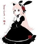  egawa_satsuki gothic_lolita hoihoi-san ichigeki_sacchuu!!_hoihoi-san lolita_fashion long_hair pink_hair solo 