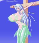  crucifixion execution meex2012 mermaid slime torture very_long_hair 