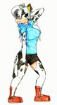  anthro bovine cattle clothed clothing mammal roy-land solo traditional_media_(artwork) 