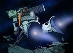  bazooka gundam katarina_rina machine_gun mecha mobile_suit_gundam musai space space_craft weapon zaku zaku_ii 