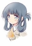  black_hair blue_eyes folded_hair hair_rings long_hair nagi_no_asukara nakasawa_kei school_uniform shiodome_miuna smile solo twintails 