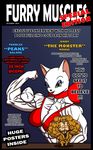  &lt;3 abs anthro biceps big_muscles blush bra breasts cat clothing collar feline female flexing green_eyes growth hyper hyper_muscles jerry mammal muscle_growth muscular muscular_female pose red_bra redsilver ribbons smile the_ritualist tom_and_jerry toodles_galore underwear 