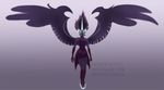  2015 animal_humanoid clothing dress equestria_girls equine female glowing horn human humanoid mammal mask midnight_sparkle_(eg) my_little_pony raikoh-illust solo twilight_sparkle_(eg) winged_unicorn wings 