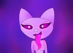  alien cat feline female hypno_kat hypnosis invalid_tag kid_vs._kat looking_at_viewer mammal mind_control open_mouth pika_kat tongue 