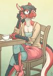  aixarata beverage food girly male scalie tea 