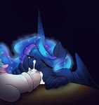  animal_genitalia anthro cum cum_in_mouth cum_inside equine fellatio female friendship_is_magic glo-in-the-dark horn horsecock male male/female mammal my_little_pony oral penis princess_luna_(mlp) sex winged_unicorn wings 