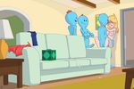  alien balls being_watched beth_smith big_breasts blonde_hair blush breasts cum erection eyes_closed female hair human kotaotake male mammal messy mother mr_meeseeks nipples nude parent penetration penis rick_and_morty sex stand_and_carry_position standing voyeur 