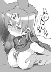  2boys bad_id bad_pixiv_id breast_squeeze breasts cape censored circlet dragon_quest dragon_quest_iii elbow_gloves fellatio gloves greyscale group_sex hands_on_another's_head highres irrumatio large_breasts long_hair male_pubic_hair mmf_threesome monochrome multiple_boys multiple_penises oral ore_no_kome paizuri penis pubic_hair sage_(dq3) sketch tears testicles threesome 