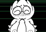  alphys animated blush breasts buckteeth cum cum_on_face disembodied_penis drooling eyelashes eyes_closed eyewear female glasses male monster nipples open_mouth orgasm penis saliva scalie smile teeth undertale unknown_artist 