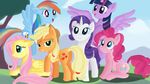  applejack_(mlp) fluttershy_(mlp) friendship_is_magic jbond my_little_pony pinkie_pie_(mlp) ponyville rainbow_dash_(mlp) rarity_(mlp) twilight_sparkle_(mlp) 