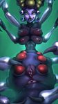  abdomen abs alien anthro anus arthropod atryl beth&#039;s_mytholog beth_smith breasts claws eyelashes green_eyes green_sclera looking_at_viewer monster multi_breast multi_limb multiple_arms multiple_legs nipples nude pussy pussy_juice rick_and_morty sharp_teeth teeth tongue tongue_out transparent_body wide_hips 