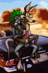  anal canine car coyote cum desert duo francis knot looney_tunes lufeed male male/male mammal penetration penis rat riding rodent size_difference tongue vehicle warner_brothers wile_e._coyote 