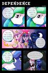  2015 bat_pony comic dialogue digital_media_(artwork) earth_pony english_text equine female feral friendship_is_magic horn horse mammal my_little_pony pony princess_cadance_(mlp) princess_celestia_(mlp) princess_luna_(mlp) text twilight_sparkle_(mlp) vavacung winged_unicorn wings 