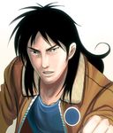  bad_id bad_pixiv_id black_eyes black_hair itou_kaiji jacket kaiji long_hair male_focus masao realistic solo tears upper_body 