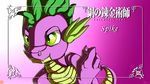  2015 dragon feral friendship_is_magic male my_little_pony neko-me solo spike_(mlp) 