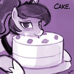  cake dream_luna equine food friendship_is_magic horn horse lumineko luna mammal my_little_pony pony princess_luna_(mlp) winged_unicorn wings 