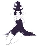  animal_ears bad_id bad_tumblr_id black_dress dress horns original sheep_ears sheep_girl sheep_horns shep_(stickysheep) solo sticky_(stickysheep) 