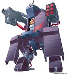  bazooka kuzuryuu_kennosuke mecha missile no_humans original robot weapon 