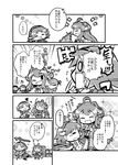  :d :o =_= ^_^ ahoge bare_shoulders closed_eyes comic detached_sleeves double_bun glasses greyscale haruna_(kantai_collection) herada_mitsuru hiei_(kantai_collection) highres kantai_collection kirishima_(kantai_collection) kongou_(kantai_collection) long_hair monochrome multiple_girls nontraditional_miko one_eye_closed open_mouth short_hair smile snot sparkle tears translation_request wavy_mouth wide_sleeves |_| 