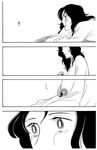  comic crying greyscale long_hair miurin monochrome naruto naruto_(series) naruto_shippuuden pregnant tears translated yuuhi_kurenai 