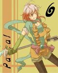  :q bad_id bad_pixiv_id blue_shirt character_name leggings lowres multicolored_hair one_eye_closed orange_background pascal red_hair scarf shibanashi_miso shirt shorts staff tales_of_(series) tales_of_graces tongue tongue_out two-tone_hair white_hair 