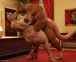 3d_(artwork) anthro areola big_breasts black_areola black_nipples breasts brown_body brown_eyes brown_fur colored_nails common_hippopotamus darkflash23 digital_media_(artwork) dreamworks duo eyelashes female fur gloria_the_hippopotamus grey_body grey_skin hand_on_leg hand_on_thigh hi_res hippopotamid holding_partner inside madagascar_(series) male male/female mammal murid murine muscular muscular_male nails nipples nude pink_body pink_nails pink_skin rat rodent round_ears short_ears short_tail tail thick_thighs wolke