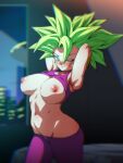  dragon_ball dragon_ball_super kefla_(dragon_ball) nipples rom_(20) 